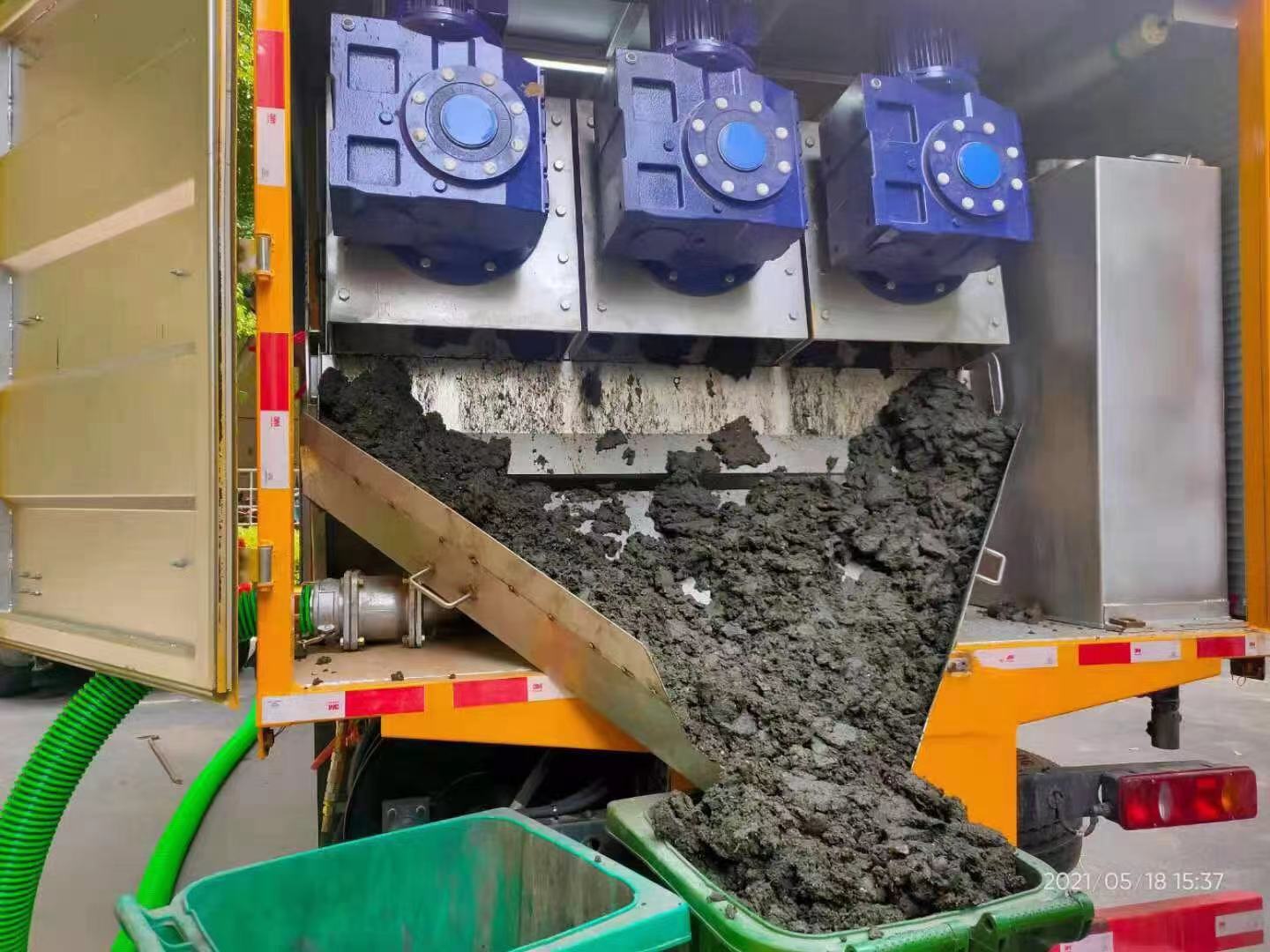 容县化粪池清掏城市维护站-泥浆净化干湿分离处理